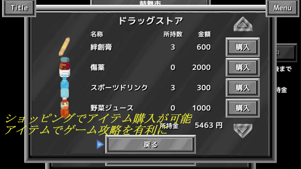 武闘双神の画面