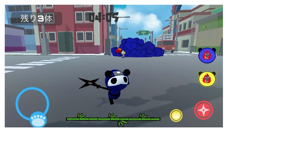 パンダキャラクター対戦TPSゲーム【パンダバトルアリーナ】リリースの画面