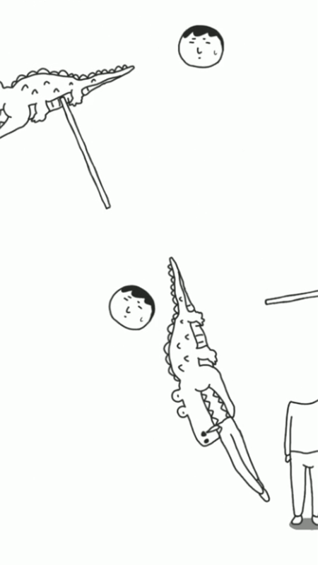 あたまの画面
