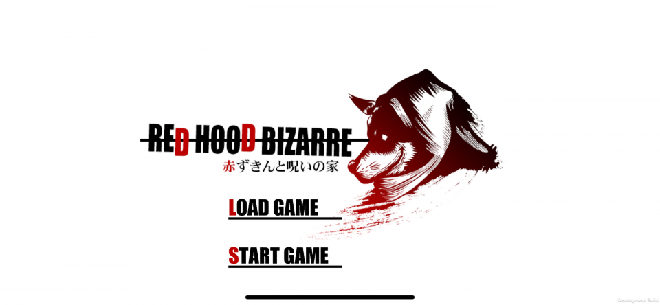 RED HOOD BIZARREの画面