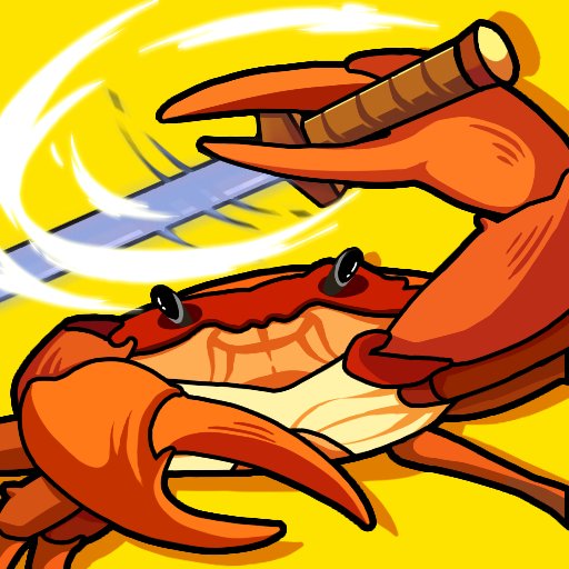 カニノケンカ -Fight Crab-のアプリアイコン
