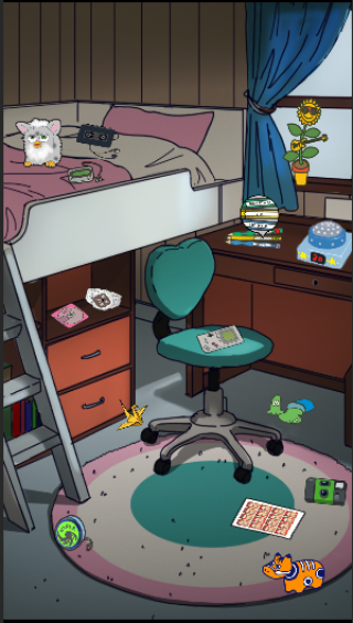 平成レトロ アイテム探し脱出ゲームの画面