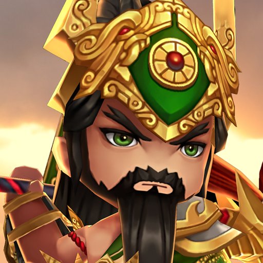 三国志を育てる：放置型育成RPGのアプリアイコン