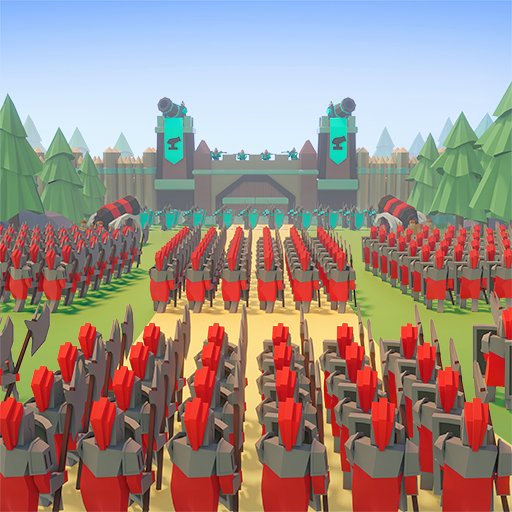 Idle Siege： War simulator gameのアプリアイコン