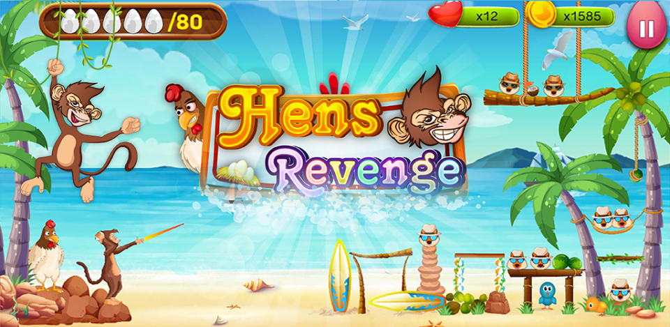 Hens Revenge by Okpo Gamesの画面