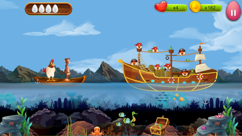 Hens Revenge by Okpo Gamesの画面