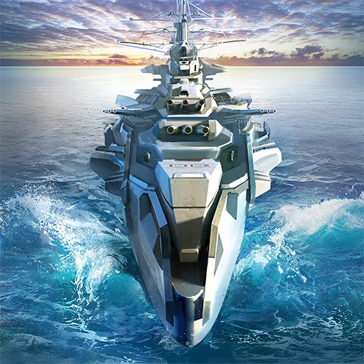 Idle Fleet: Warship Shooterのアプリアイコン