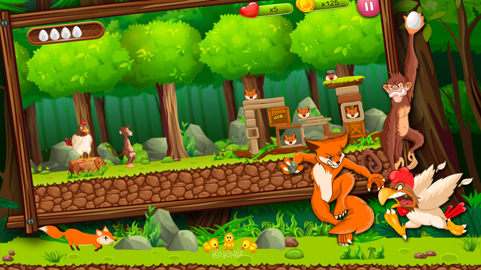 Hens Revenge by Okpo Gamesの画面