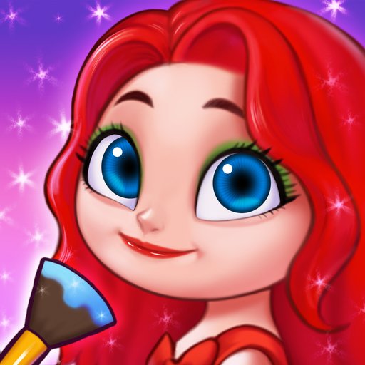 Makeover Tycoon メークアップ＆ヘアーショップのアプリアイコン