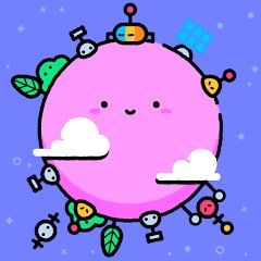 放置ポケットプラネットのアプリアイコン