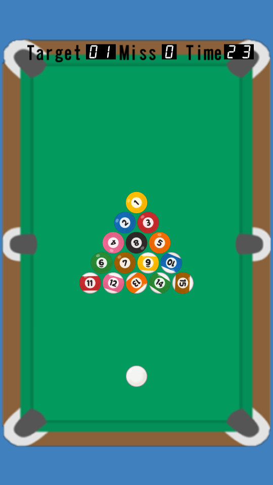 touch2x8ballsの画面