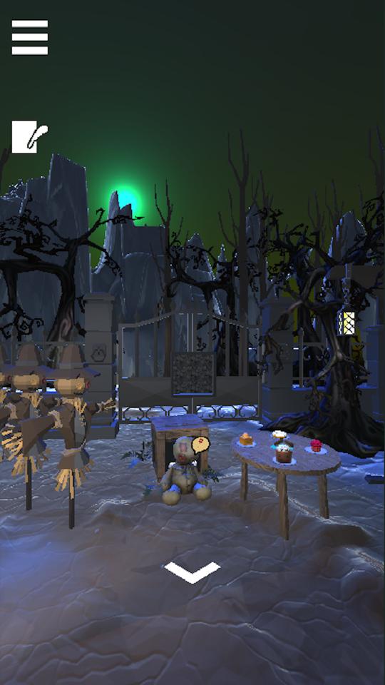脱出ゲーム ~ハロウィンなおばけハウスからの脱出~の画面