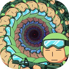 ずっと一兆人で殴り続けると死ぬ【地球防衛軍】のアプリアイコン