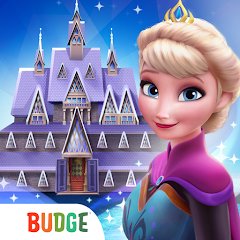 ディズニー アナと雪の女王のお城のアプリアイコン