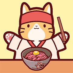 お祭り！にゃんこ屋台のアプリアイコン