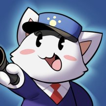 ニャイト ミュージアム -可愛い猫が3マッチ対戦パズル謎解きのアプリアイコン