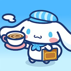 シナモロール　～わくわくカフェライフだもん！～のアプリアイコン
