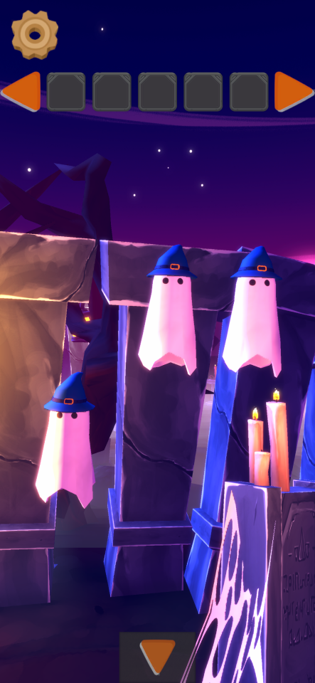 脱出ゲーム ハロウィンナイトパーティーの画面