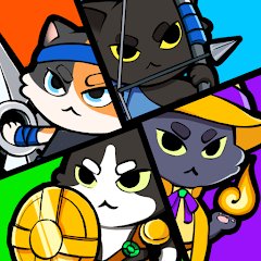 Cat Squad： Dinner Defenseのアプリアイコン