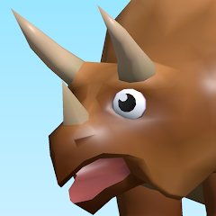 高速牧場ゲーム　恐竜農園のアプリアイコン