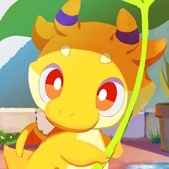 MONPIC -小さなドラゴンと竜化の少女-のアプリアイコン