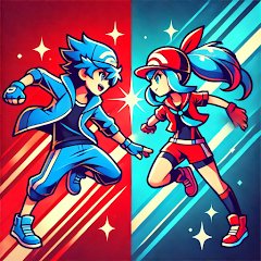 Puck Mon Monster Battlesのアプリアイコン