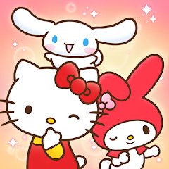 ハローキティフレンズマッチのアプリアイコン