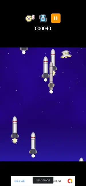 THE MISSILESの画面